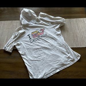 Vineyard Vines Long Sleeve Hooded Lacrosse Tee 🥍